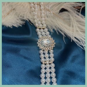 Choker mặt đá sang trọng cực slay