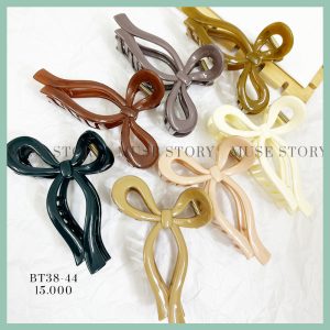Kẹp búi tóc hình chiếc nơ là phụ kiện chắc chắc không thể thiếu cho các chị em phụ nữ, dáng nơ cực dễ thương B38-44