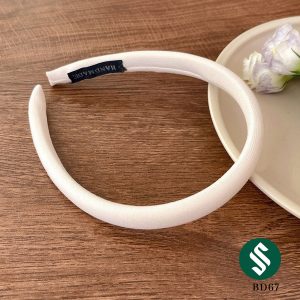 Set bao gồm 6 băng đô màu pastel ngọt ngào - xanh caro