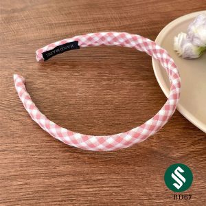 Set bao gồm 6 băng đô màu pastel ngọt ngào - hồng caro