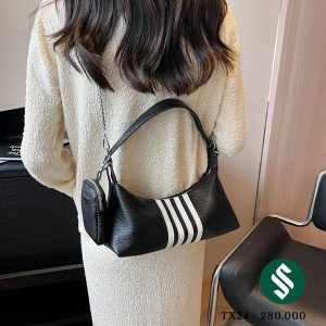 Set DAS kèm ví nhỏ đẹp chuẩn xịn, dây xích có thể cân chỉnh đeo dài