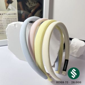 Băng đô màu pastel nhẹ nhàng tinh tế