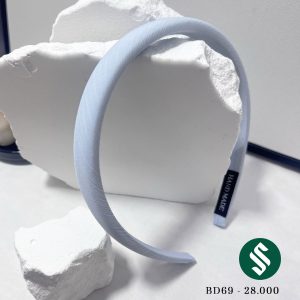 Băng đô màu pastel nhẹ nhàng tinh tế - màu xanh da trời