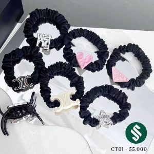 Set buộc tóc và kẹp càng cua