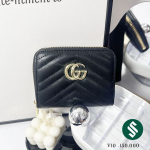 Ví da thương hiệu mẫu GG