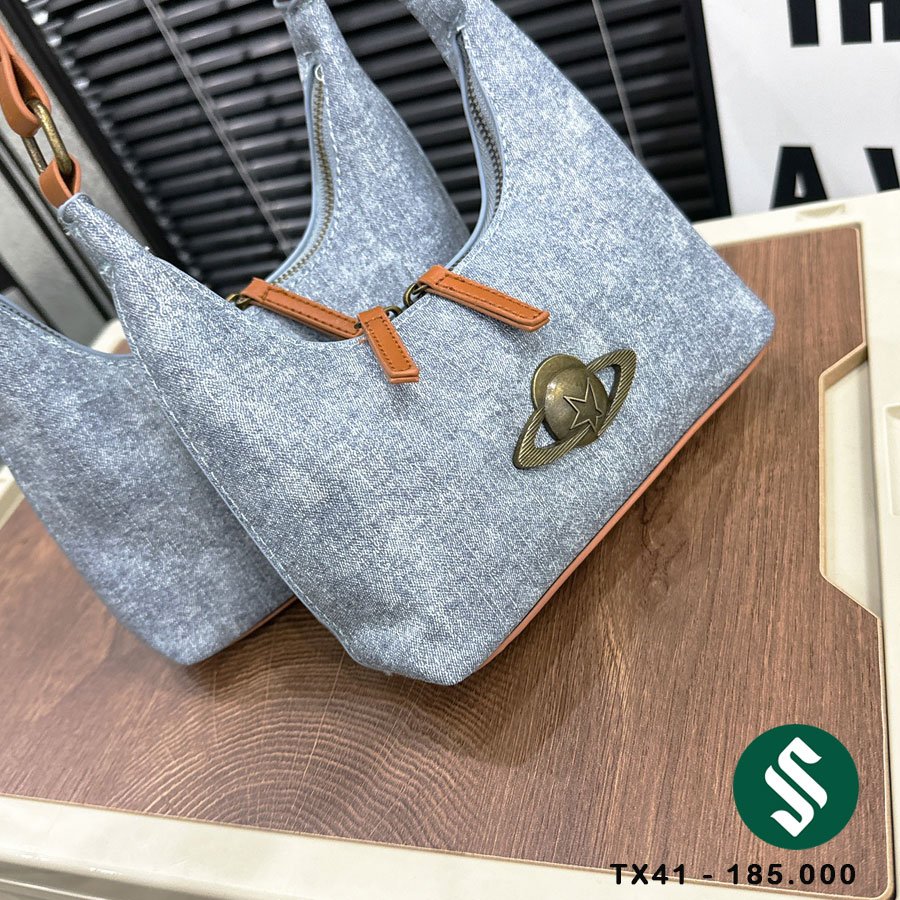 Túi kẹp nách khóa đồng sắc nét