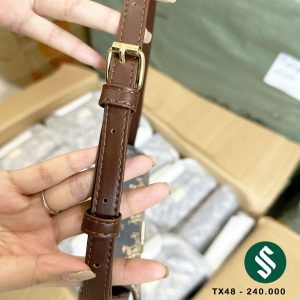 Túi MJ khóa đồng họa tiết xe ngựa dây đeo tùy chỉnh