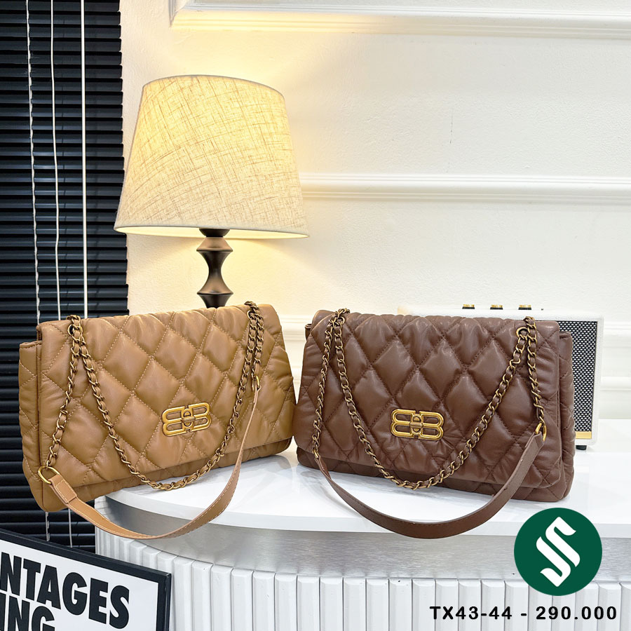 Túi ô trám khóa BB