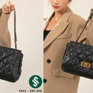 Túi ô trám khóa BB trendy