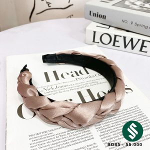 Băng đô tết lụa xinh xắn ruộc nhạt