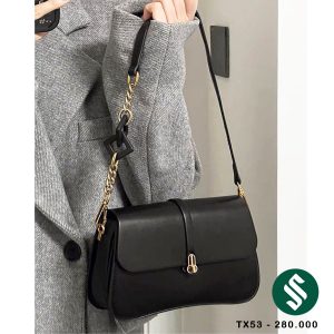 Túi đen dài khoá nhỏ