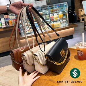 Túi BB khóa xoay dây xích